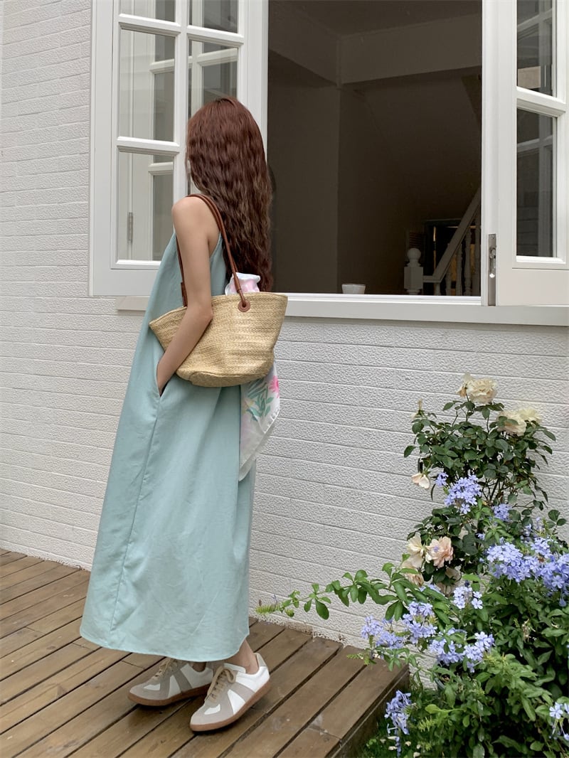 【dress】ノースリーブワンピース　M25058