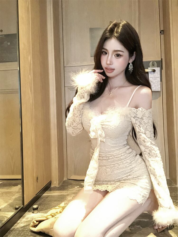 【dress】レースデートワンピース　M29070