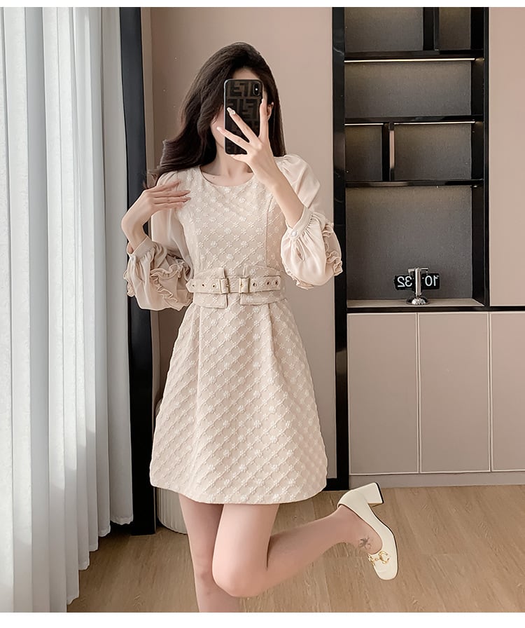 【dress】フランス風Aラインワンピース G19631