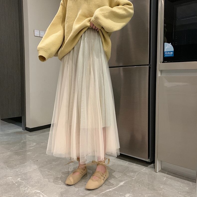 【bottoms】エレガント気質満点レディース存在感アップカジュアルスカート