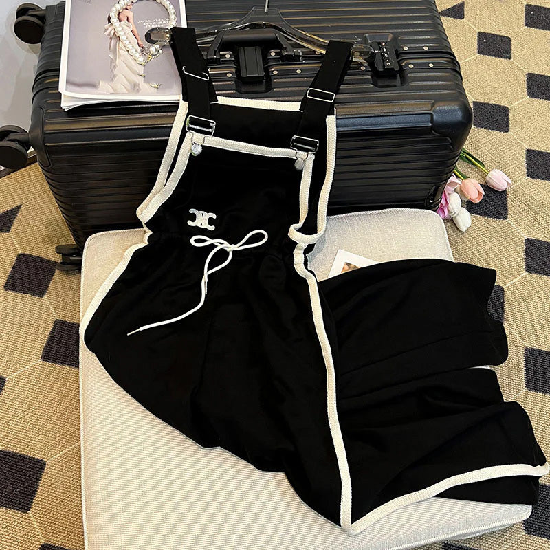 【bottoms】ハイウエストオーバーオールG21588