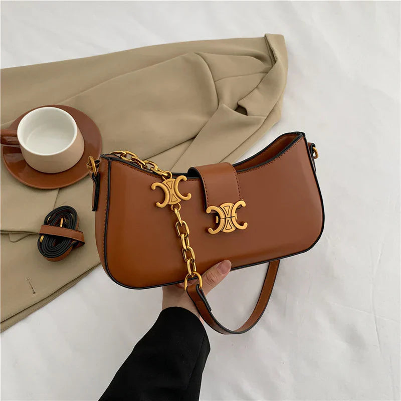 【小物】レトロ肩掛け斜め掛けバッグG21740