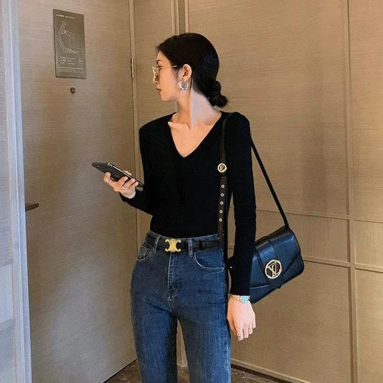 【小物】シンプルデザイン人気ベルトF7658