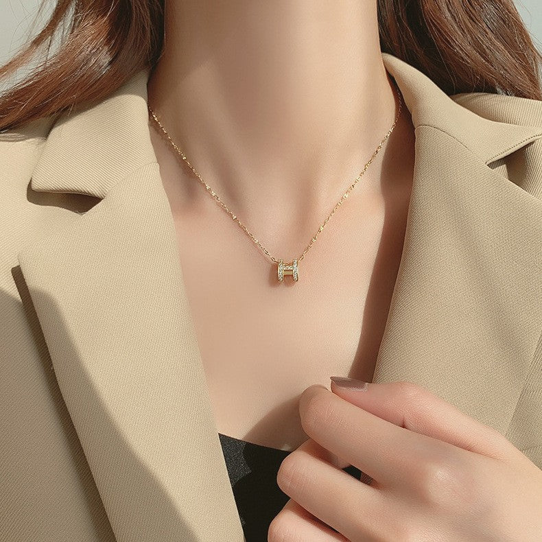 【小物】２色展開ネックレスアクセサリーG22182