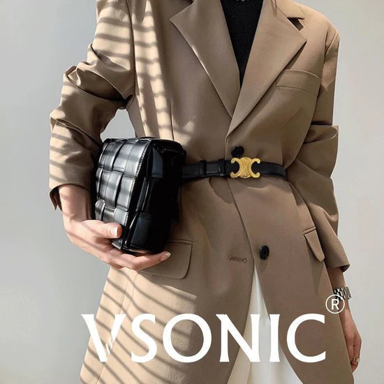 【小物】シンプルデザイン人気ベルトF7658