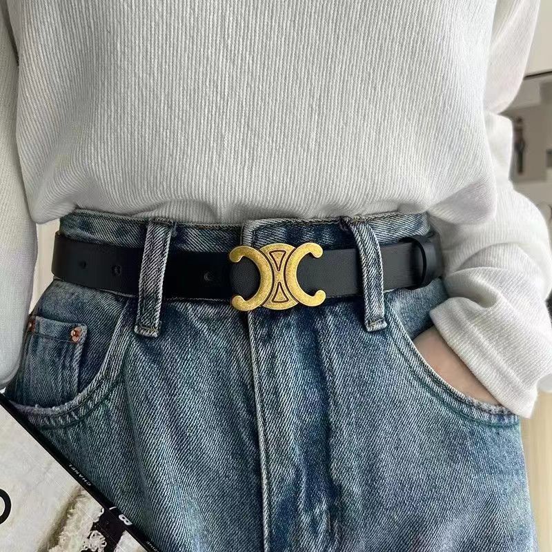 【小物】シンプルデザイン人気ベルトF7658