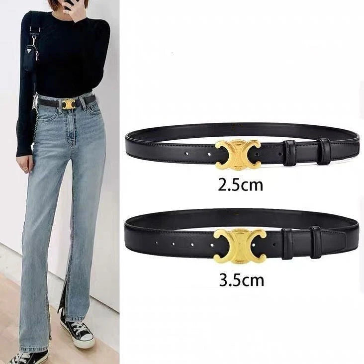 【小物】シンプルデザイン人気ベルトF7658