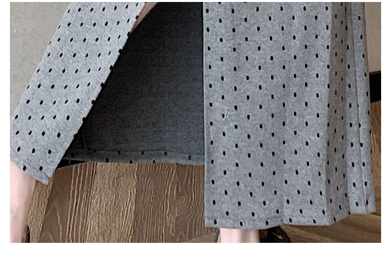 【bottoms】Aラインロング丈スカートF8294