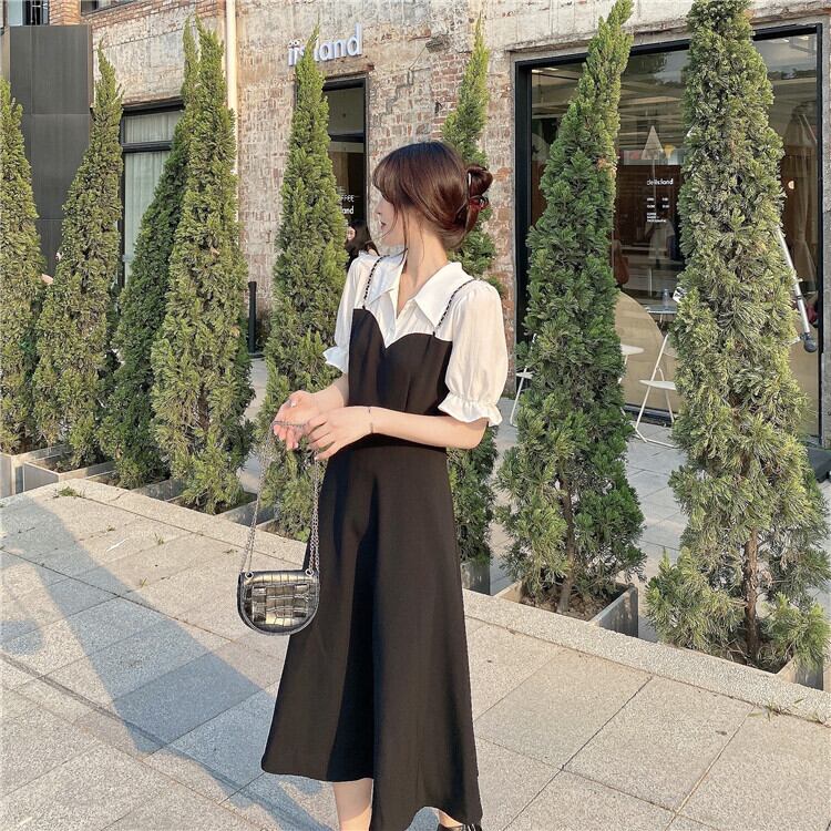 【dress】清純甘くて女子力UP！気質満点レトロスウィートワンピース G0762
