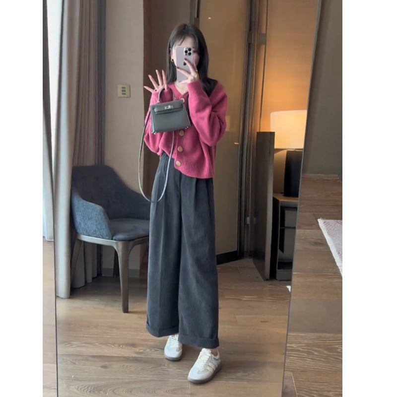 【outer】ニットカーデ　M25678