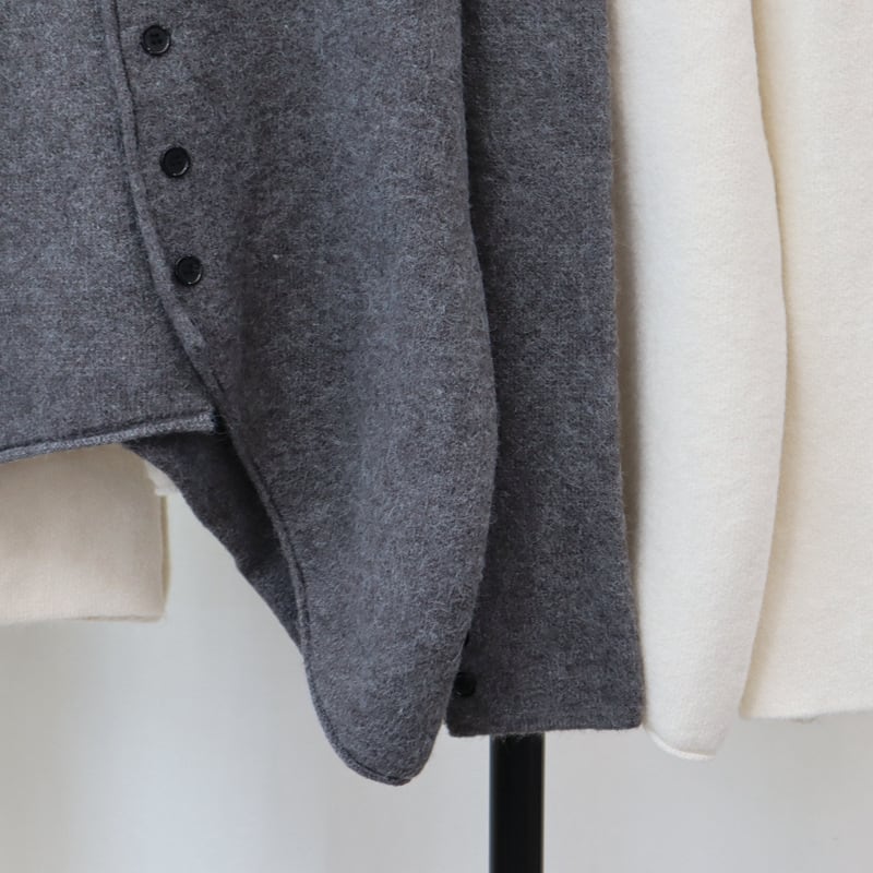 【outer】ボタンデザインニットカーデ　M26851