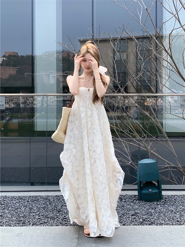 【dress】ホルターネックデートワンピース　M29797