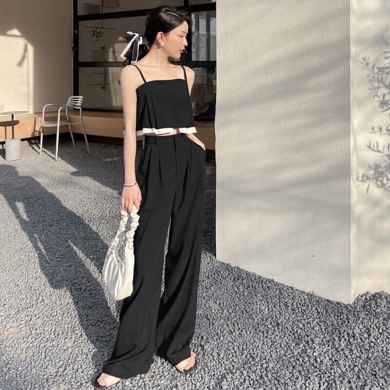 【set】トップス+ガウチョパンツ２点セットG21020