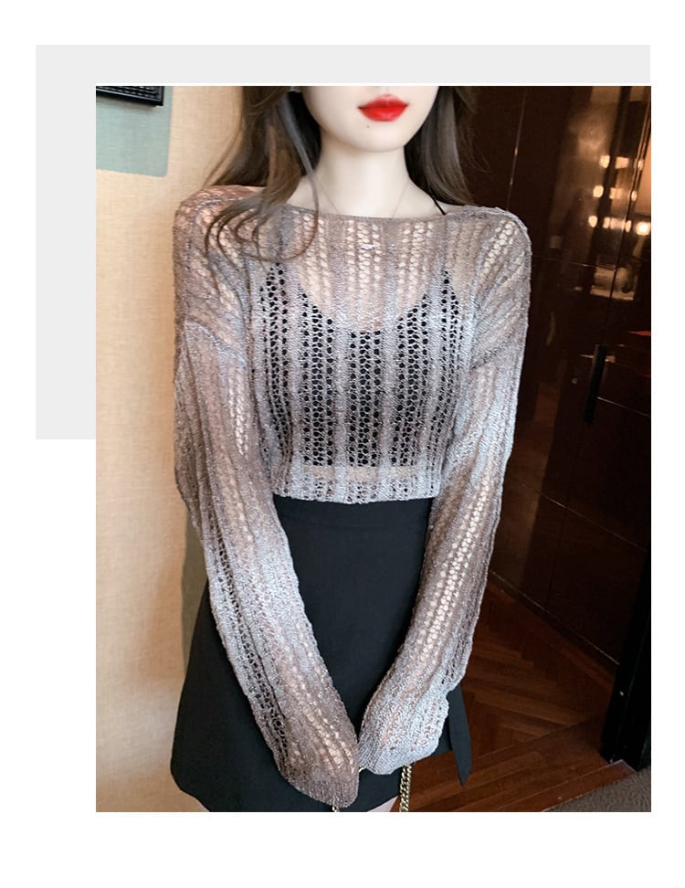 【tops】2WAYクロスカットワークトップス　M25583