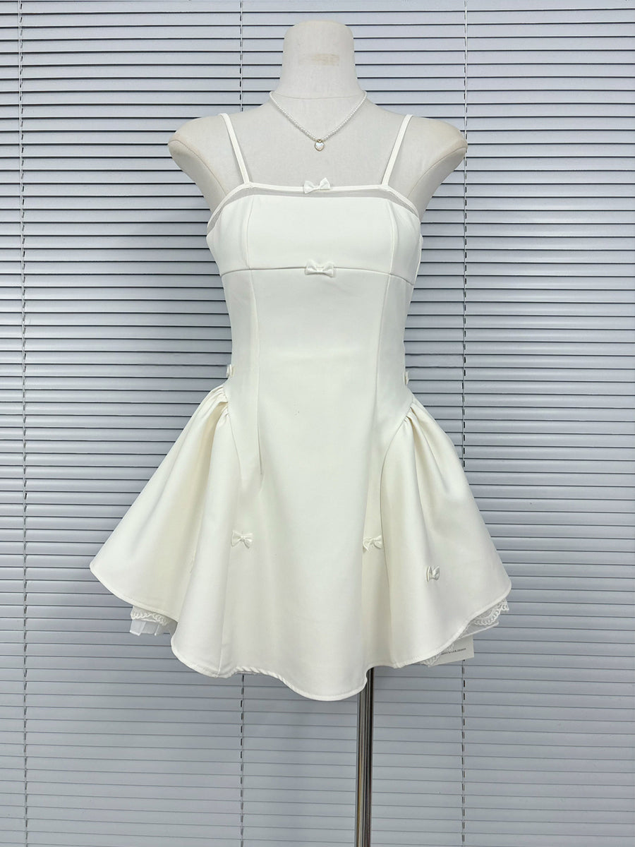 【dress】レースドッキングキャミワンピース Q8762