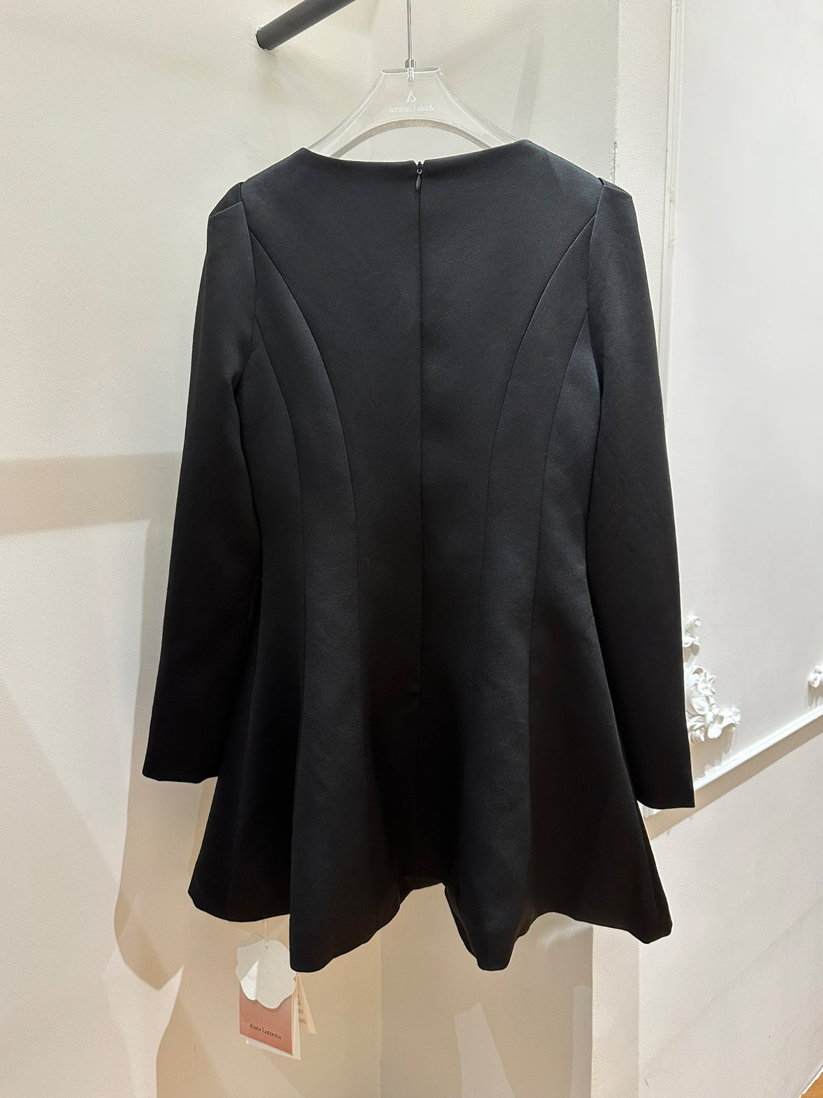 【dress】レースドッキングミニワンピース Q9080