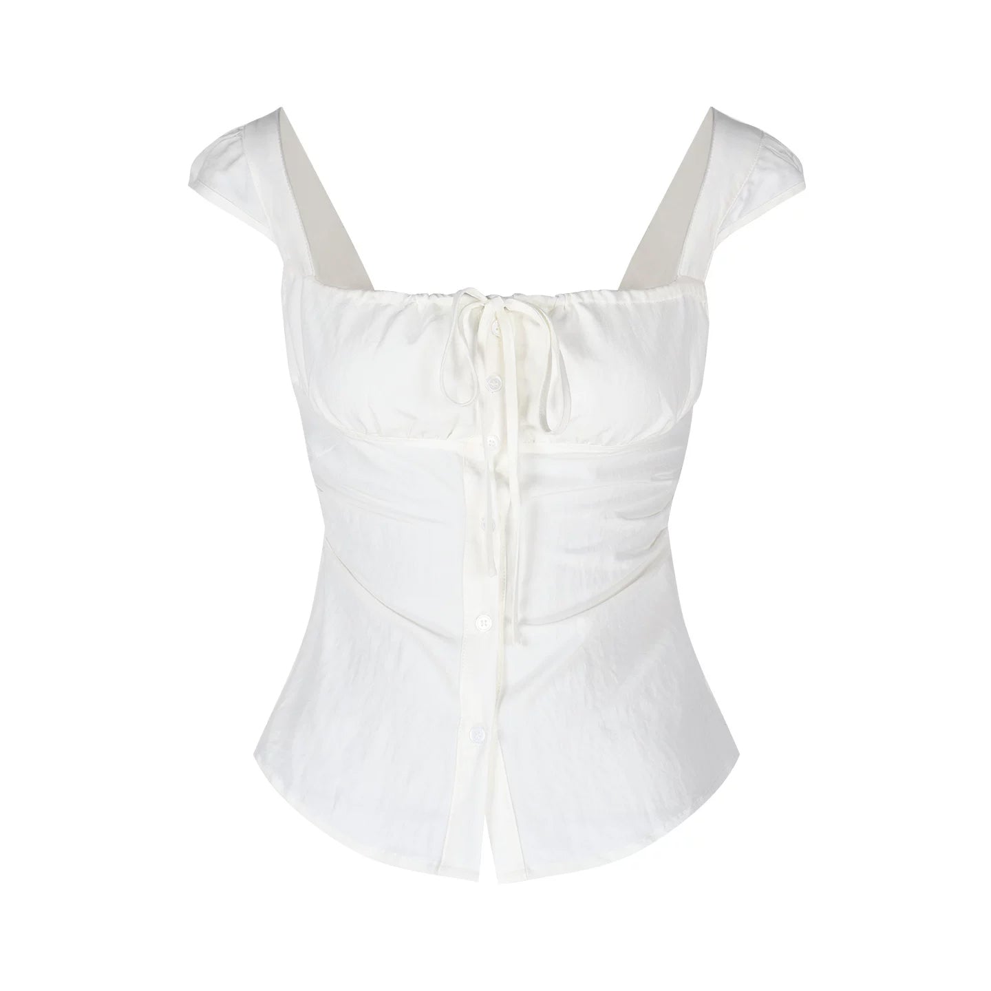 【tops】スクエアネックトップス Q8777