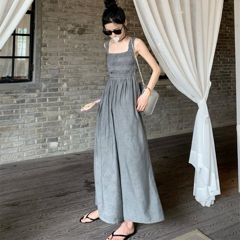 【set】ギャザーオールインワンG21033