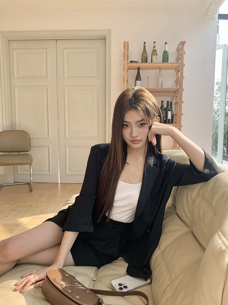 【set】スーツアウター+ショートパンツ２点セットG20630