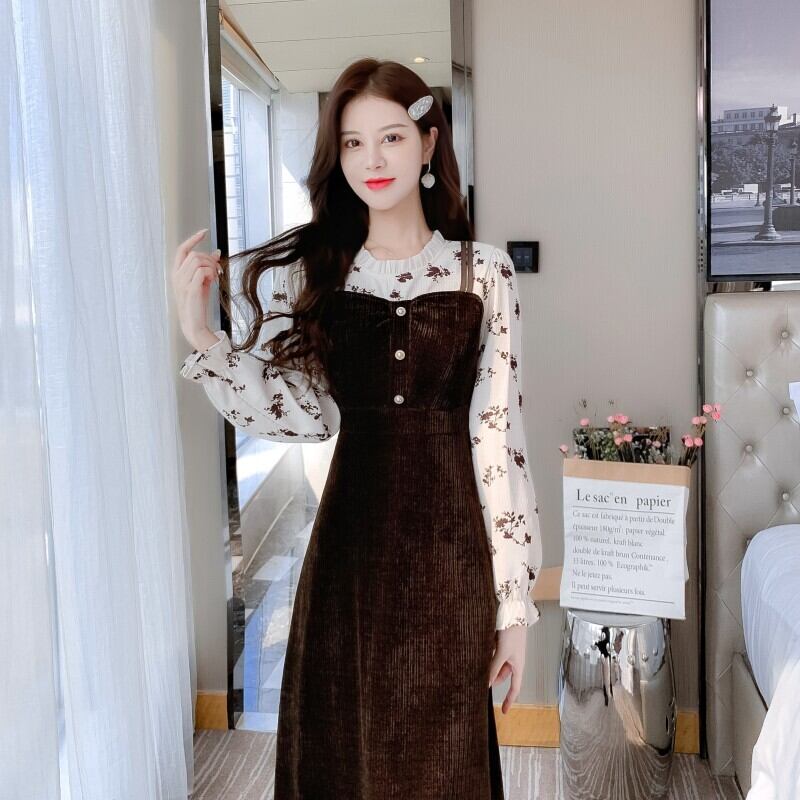 【dress】ドッキングデートワンピース　M18860