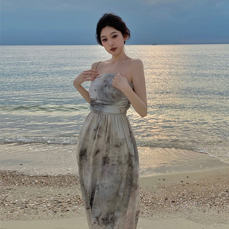 【dress】ベアトップワンピース　M25294