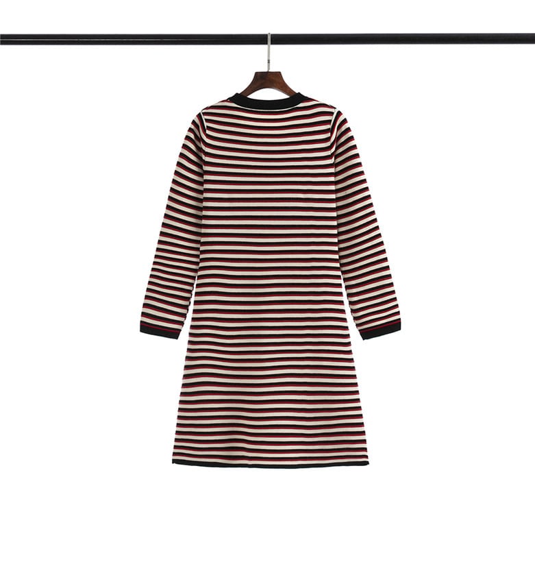 【dress】ボーダー柄ワンピース　M25482