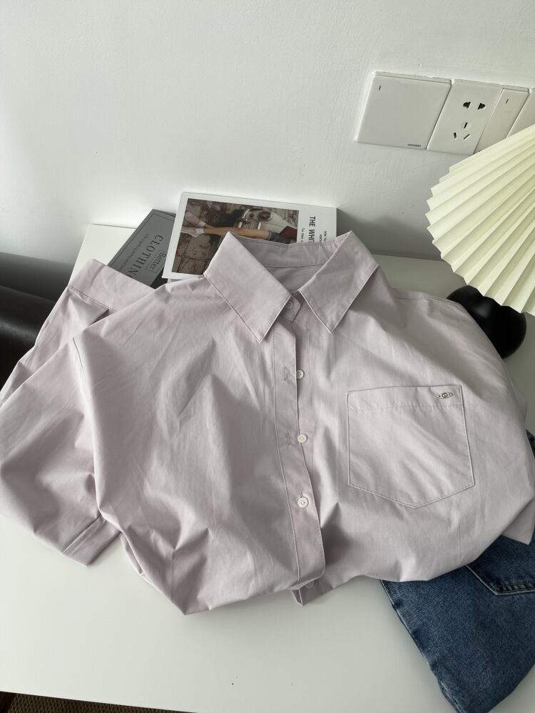 【tops】カラーシャツ　M29894
