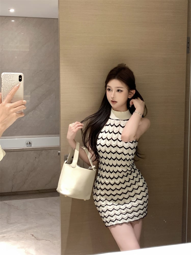 【dress】ノースリーブワンピース　M23978