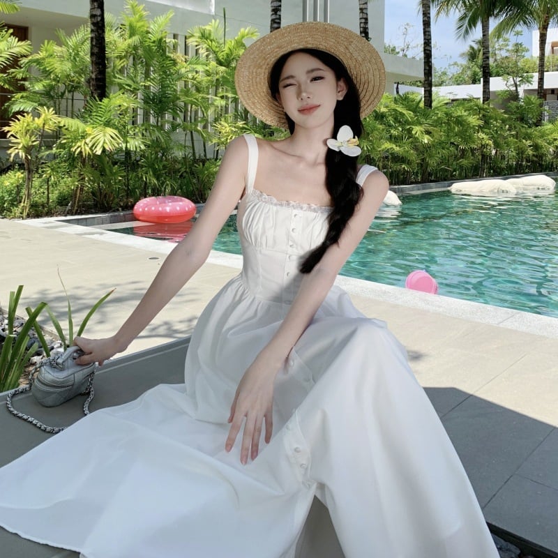 【dress】キャミワンピース　M25182