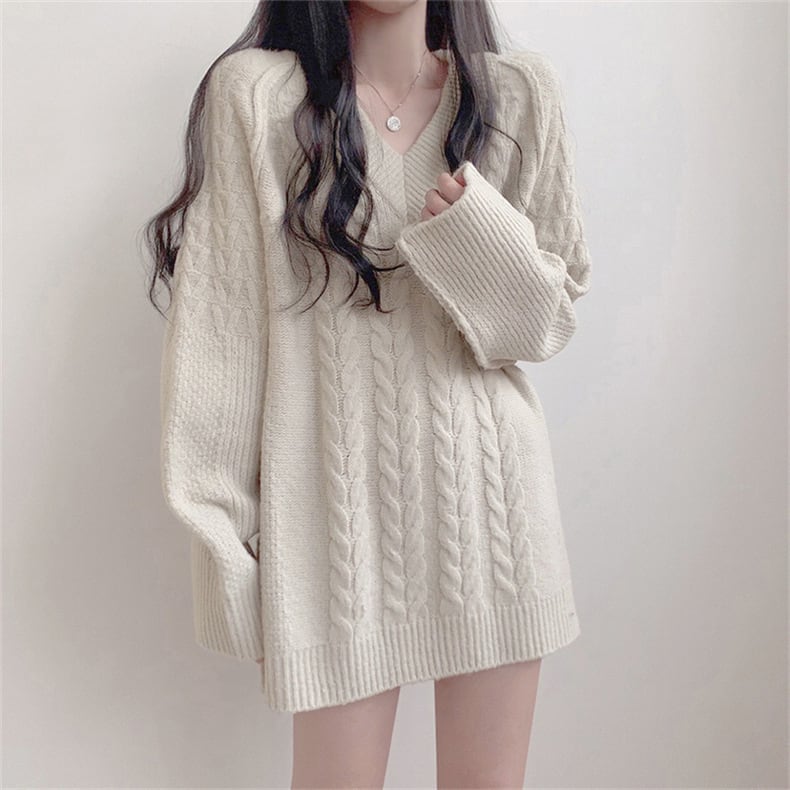 【tops】ニットセーター　M25793