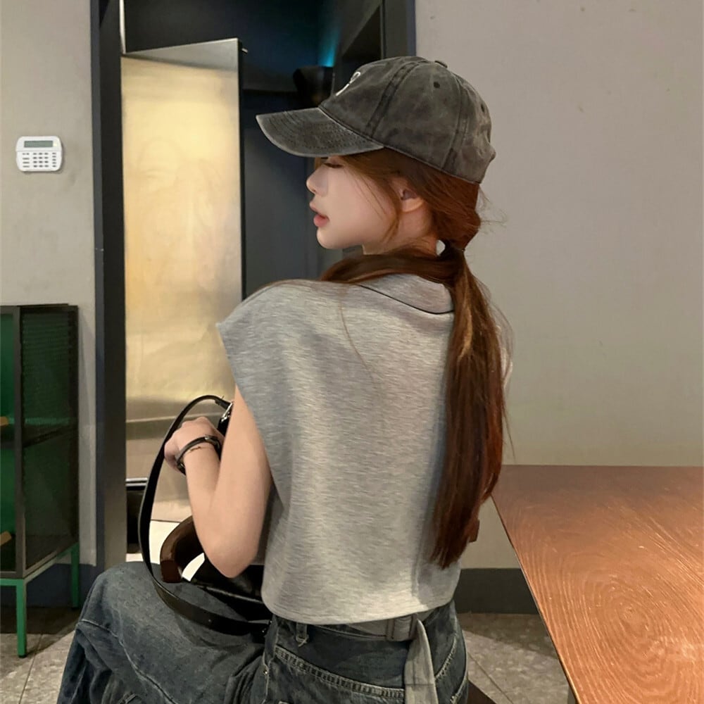 【tops】POLOネックTシャツ　M23916