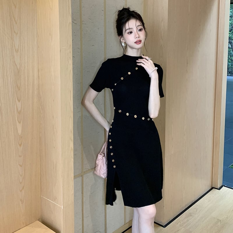 【dress】ニットワンピース　M23994