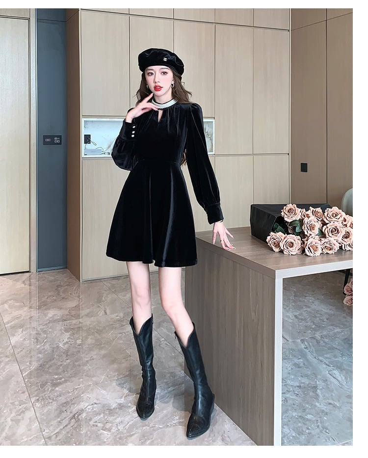 【dress】デートワンピース　M25732