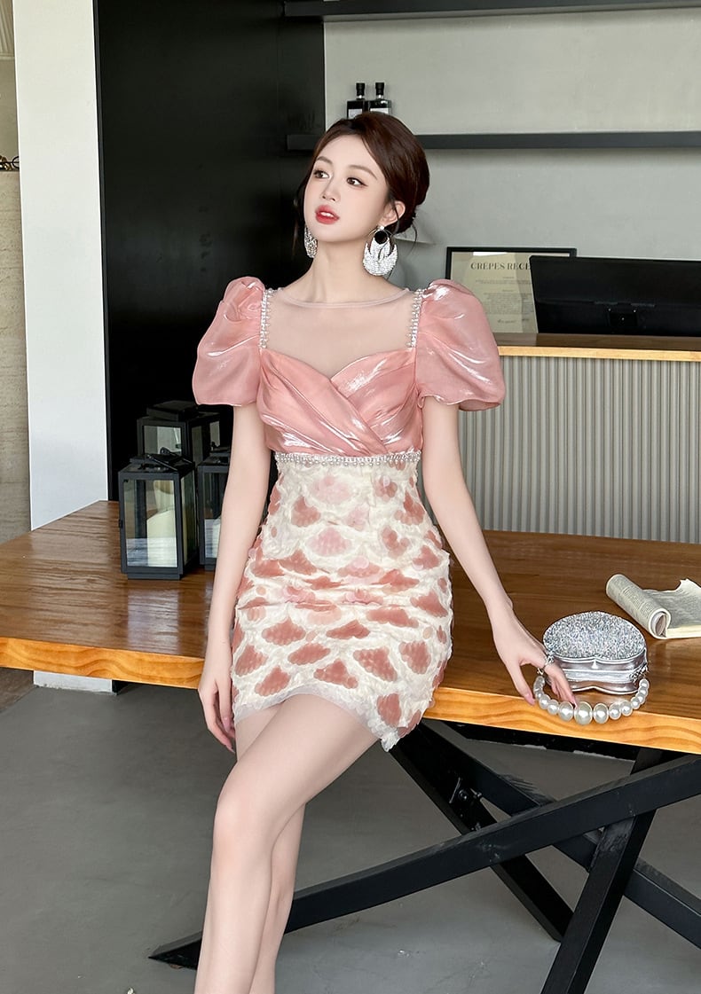 【dress】デートワンピース　M24879