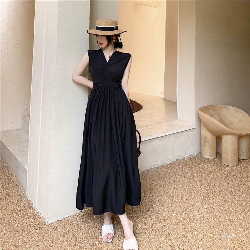 【dress】ノースリーブワンピース　M24755