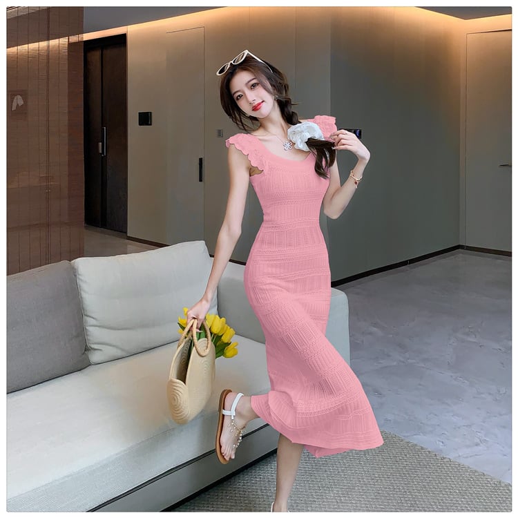 【dress】ニットワンピース　M24654
