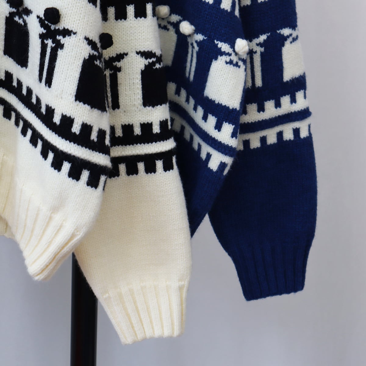 【tops】クルーネックニットセーター　M18796