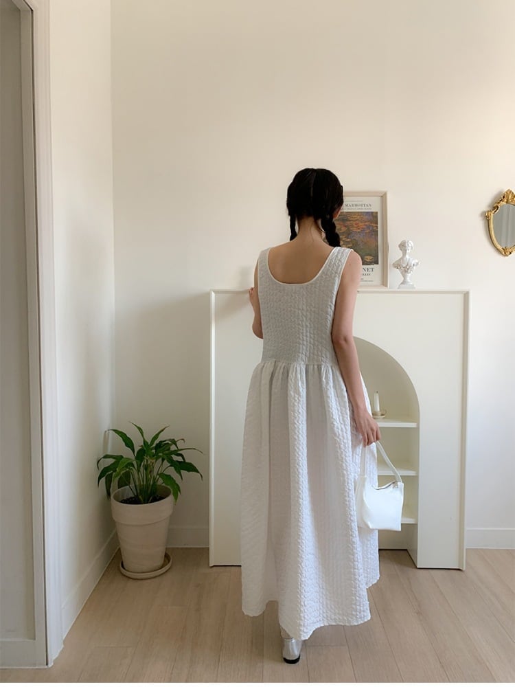 【dress】ノースリーブワンピース　M24622