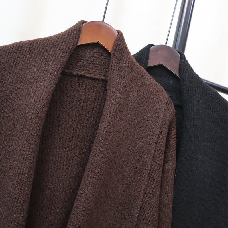 【outer】Vネックニットカーデ　M27589