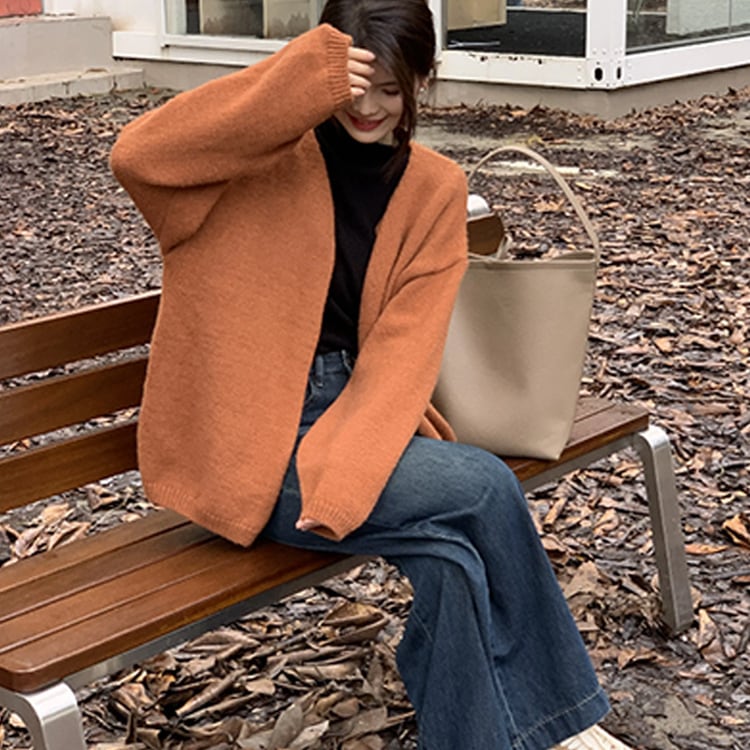 【outer】ニットカーデ　M27262