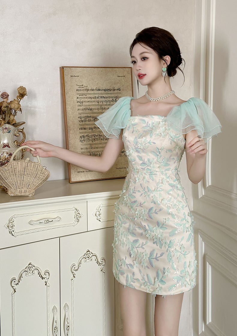 【dress】デートワンピース　M24197