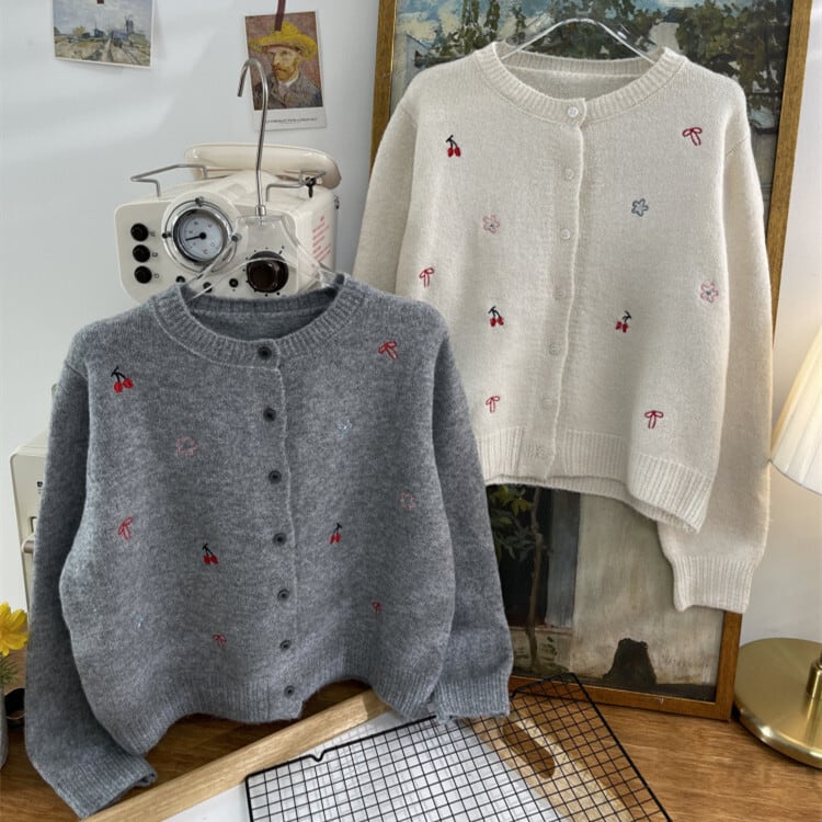 【outer】ニットカーデ　M27508