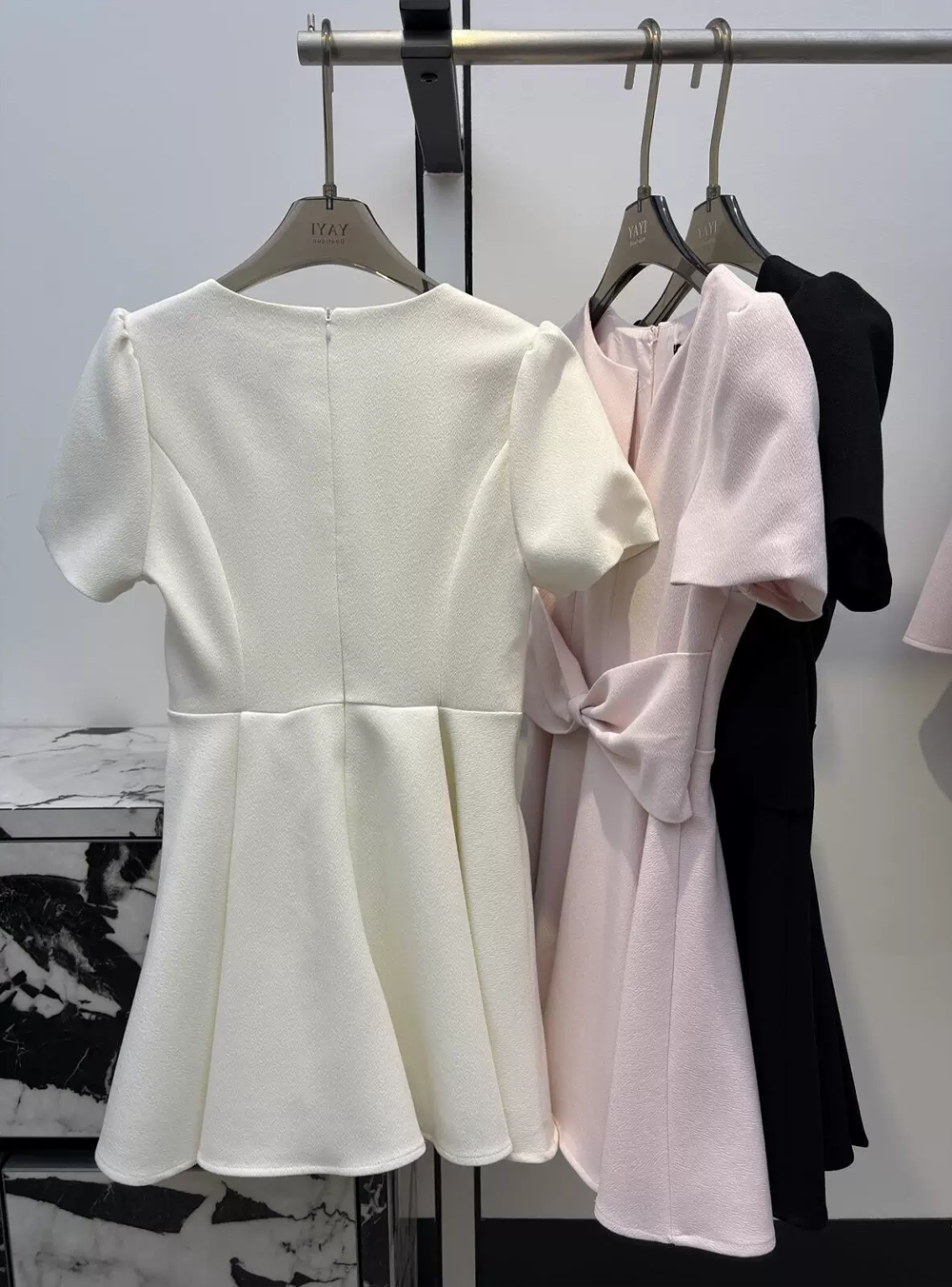 【dress】リボンミニワンピース　N3591