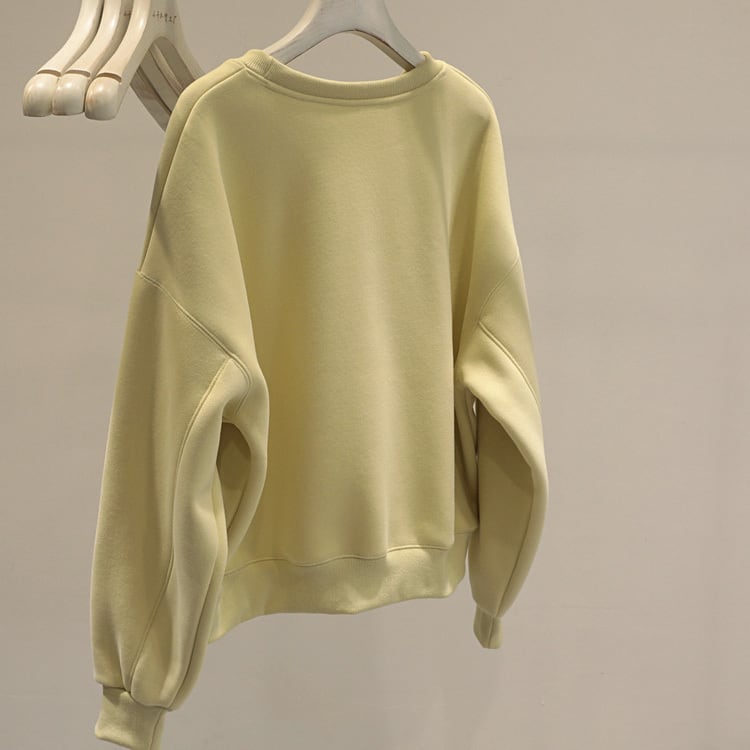 【tops】裹起毛プルオーバー　M28994