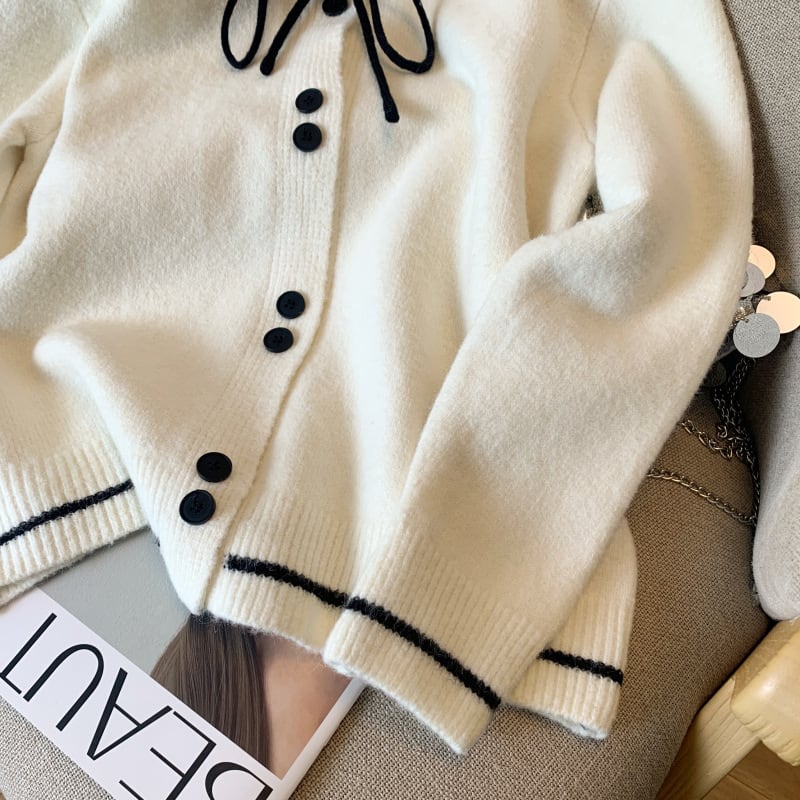 【outer】ニットカーデ　M28917