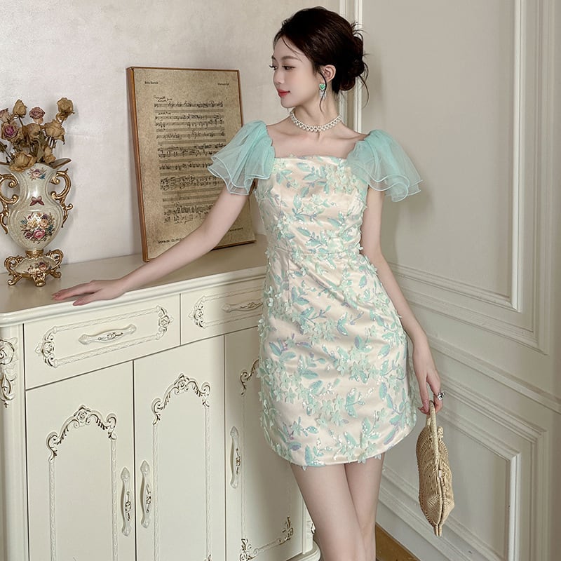 【dress】デートワンピース　M24197