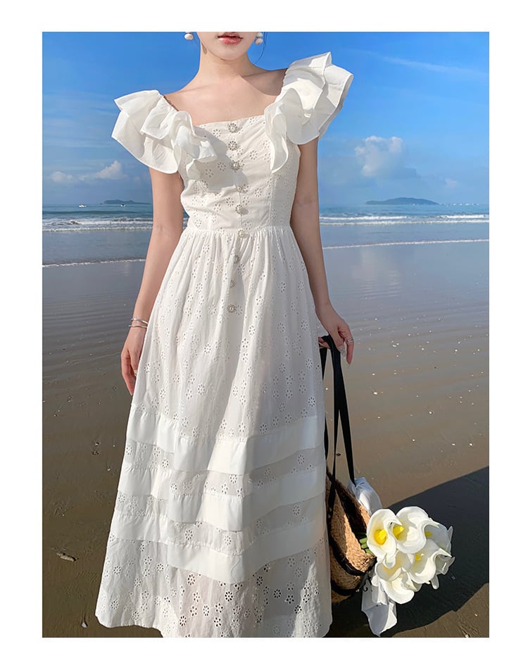 【dress】フリルワンピース　M24984