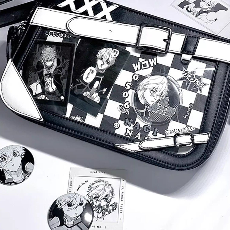 【GOODS】痛バック チェーン ショルダーバッグ Ｑ2242