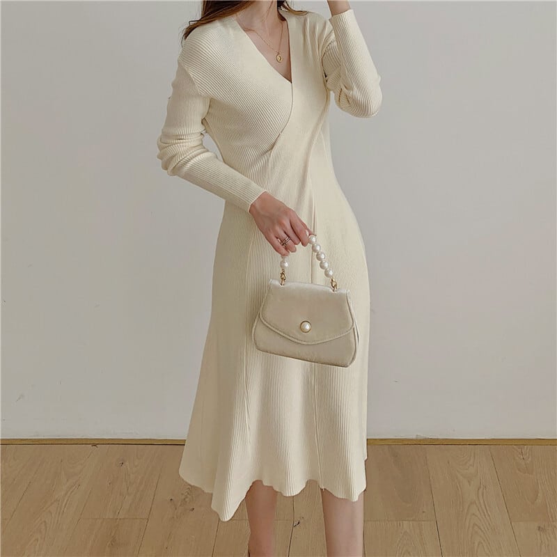 【dress】ニットワンピース　M25539