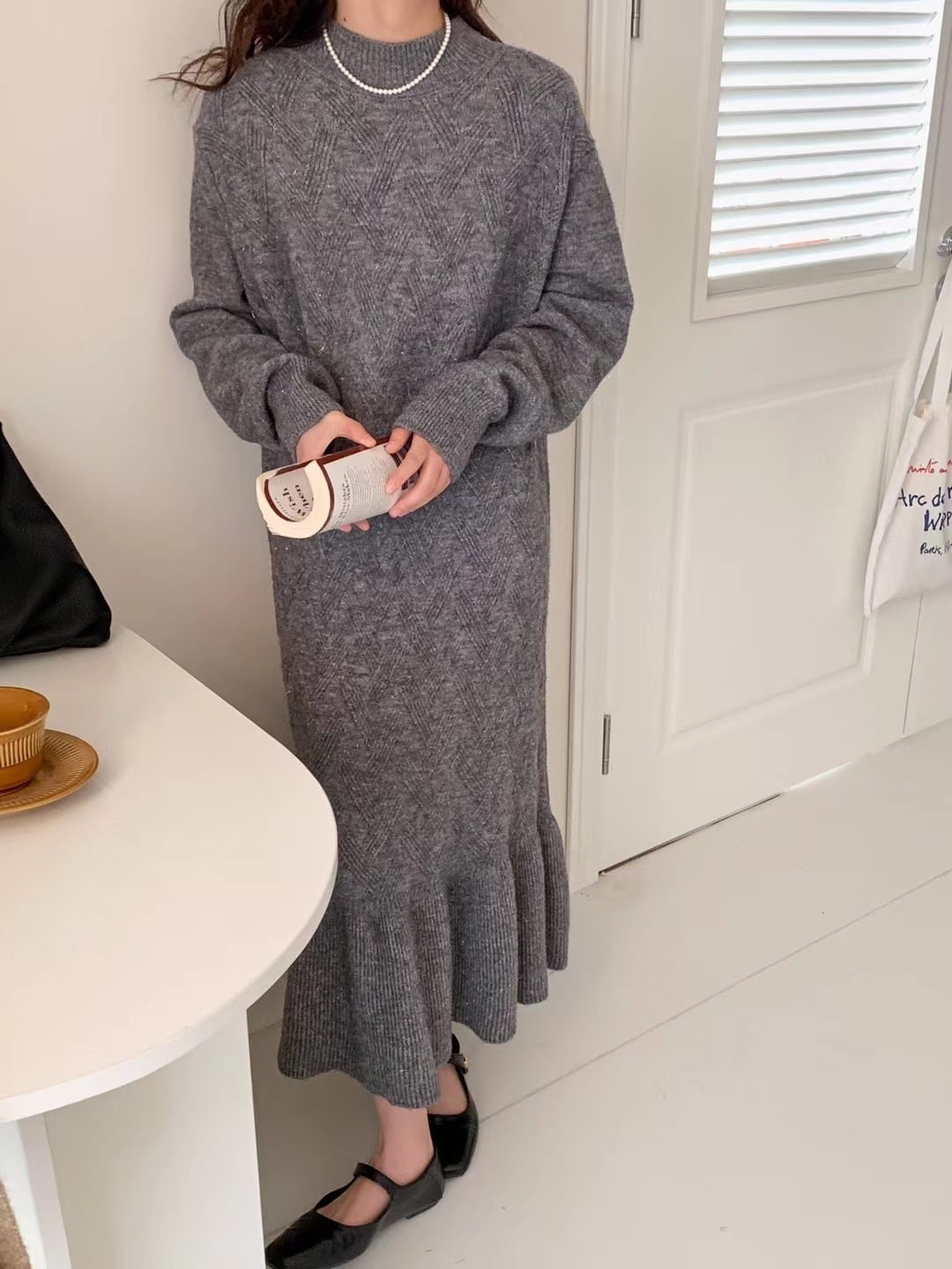 【dress】ニットワンピース　M26710